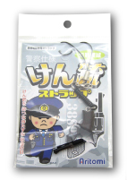 【ミニ】拳銃ストラップ【台紙イメージ】