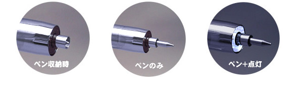 光ファイバーペン(ペンのみ、ペン+点灯切替可能)