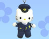警察ディアダニエルマスコットキーホルダー【男警くん】