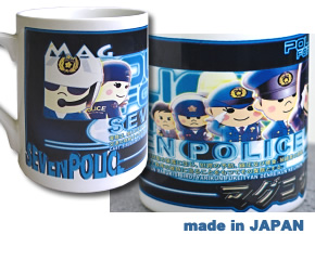 POLICE マグコップ全体画像