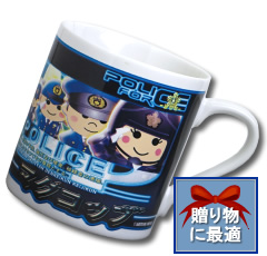 POLICE マグコップ全体画像