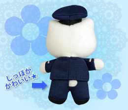 ディアダニエルマスコットキーホルダー 男警くん 警察グッズまめたん 有富商会 ディアダニエルマスコットキーホルダー 男警くん 警察グッズまめたん 有富商会